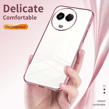 Realme 11 Case - Transparent Plating & Precision Hole Design for Luxury and Protection-buycases.co.uk
