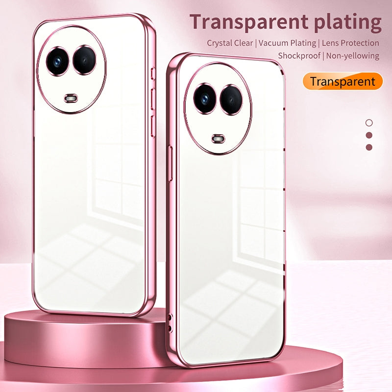 Realme Narzo 60 Case - Transparent Plating & Precision Hole Design for Luxury and Protection-buycases.co.uk