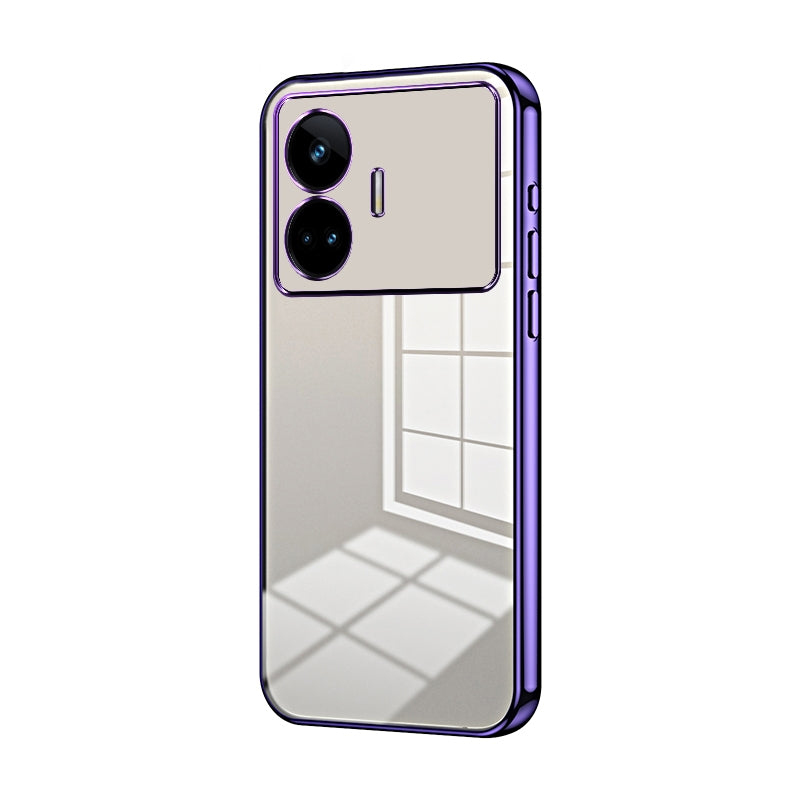 Realme GT Neo 5 SE Case - Transparent Plating & Precision Hole Design for Luxury and Protection-buycases.co.uk