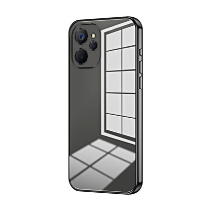 Realme 9i 5G Case - Transparent Plating & Precision Hole Design for Luxury and Protection-buycases.co.uk
