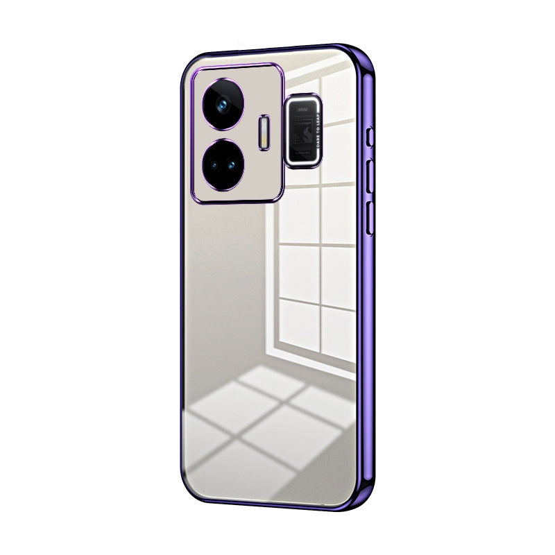 Realme GT Neo 5 Case - Transparent Plating & Precision Hole Design for Luxury and Protection-buycases.co.uk