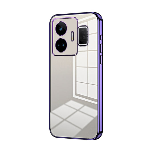 Realme GT Neo 5 Case - Transparent Plating & Precision Hole Design for Luxury and Protection-buycases.co.uk