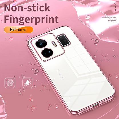 Realme GT Neo 5 Case - Transparent Plating & Precision Hole Design for Luxury and Protection-buycases.co.uk