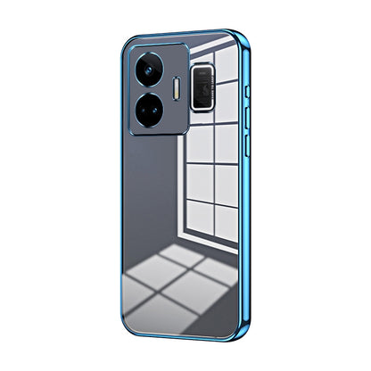 Realme GT3 Case - Transparent Plating & Precision Hole Design for Luxury and Protection-buycases.co.uk