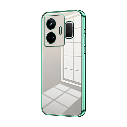 Realme GT3 Case - Transparent Plating & Precision Hole Design for Luxury and Protection-buycases.co.uk