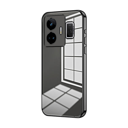 Realme GT3 Case - Transparent Plating & Precision Hole Design for Luxury and Protection-buycases.co.uk