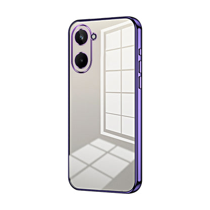 Realme 10 Pro 5G Case - Transparent Plating & Precision Hole Design for Luxury and Protection-buycases.co.uk