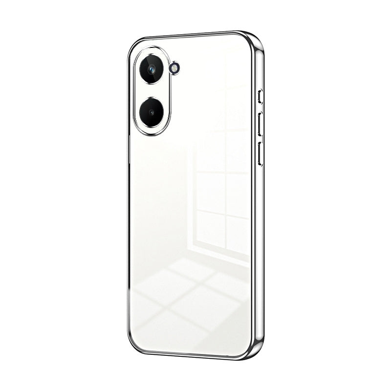 Realme 10 Pro 5G Case - Transparent Plating & Precision Hole Design for Luxury and Protection-buycases.co.uk