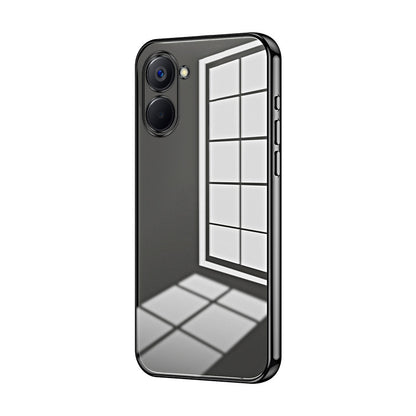 Realme V20 Case - Transparent Plating & Precision Hole Design for Luxury and Protection-buycases.co.uk