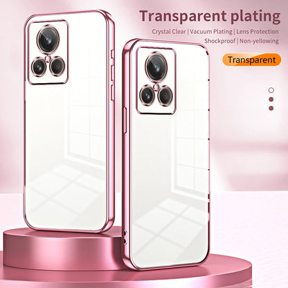 Realme GT2 Explorer Master Case - Transparent Plating & Precision Hole Design for Luxury and Protection-buycases.co.uk