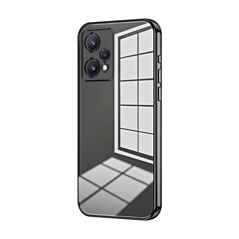 Realme 9 Pro+ Case - Transparent Plating & Precision Hole Design for Luxury and Protection-buycases.co.uk
