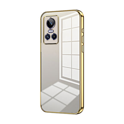 Realme GT Neo 3 Case - Transparent Plating & Precision Hole Design for Luxury and Protection-buycases.co.uk