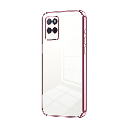 Realme V11s 5G Case - Transparent Plating & Precision Hole Design for Luxury and Protection-buycases.co.uk