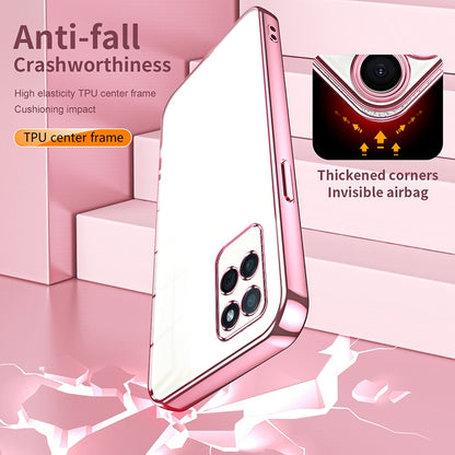 Realme V11 Case - Transparent Plating & Precision Hole Design for Luxury and Protection-buycases.co.uk