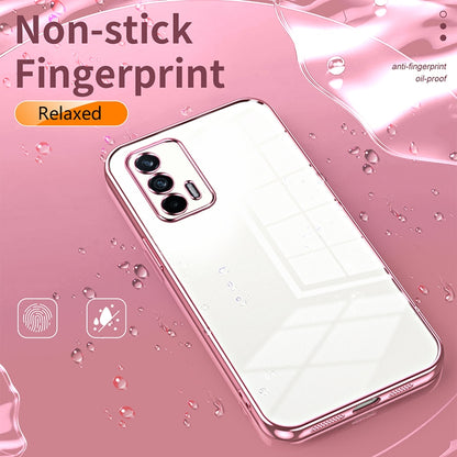 Realme Q3 Pro 5G Case - Transparent Plating & Precision Hole Design for Luxury and Protection-buycases.co.uk