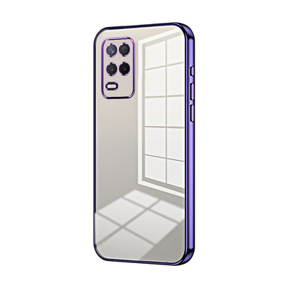 Realme Q3i 5G Case - Transparent Plating & Precision Hole Design for Luxury and Protection-buycases.co.uk