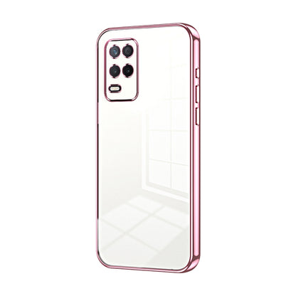 Realme V13 5G Case - Transparent Plating & Precision Hole Design for Luxury and Protection-buycases.co.uk