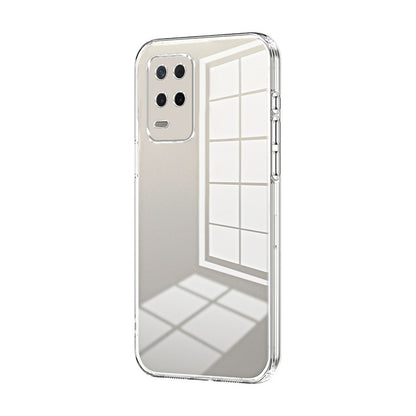 Realme V13 5G Case - Transparent Plating & Precision Hole Design for Luxury and Protection-buycases.co.uk