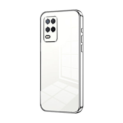 Realme V13 5G Case - Transparent Plating & Precision Hole Design for Luxury and Protection-buycases.co.uk