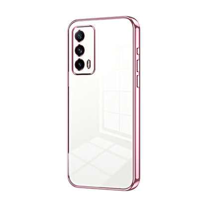 Realme X7 Pro Ultra Case - Transparent Plating & Precision Hole Design for Luxury and Protection-buycases.co.uk