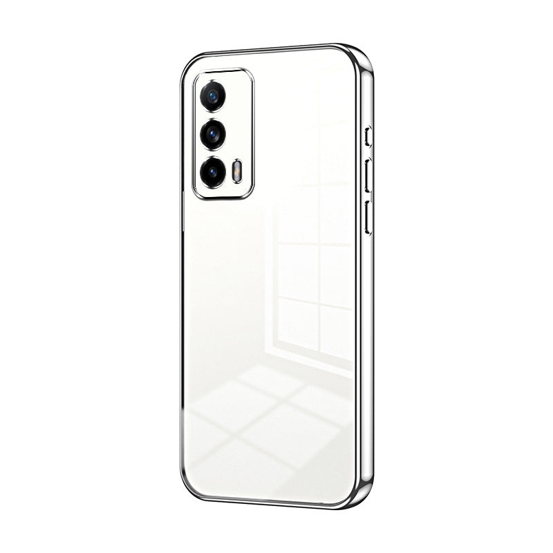 Realme X7 Pro Ultra Case - Transparent Plating & Precision Hole Design for Luxury and Protection-buycases.co.uk