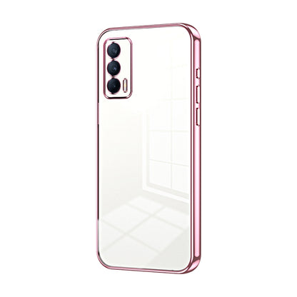 Realme V15 Case - Transparent Plating & Precision Hole Design for Luxury and Protection-buycases.co.uk