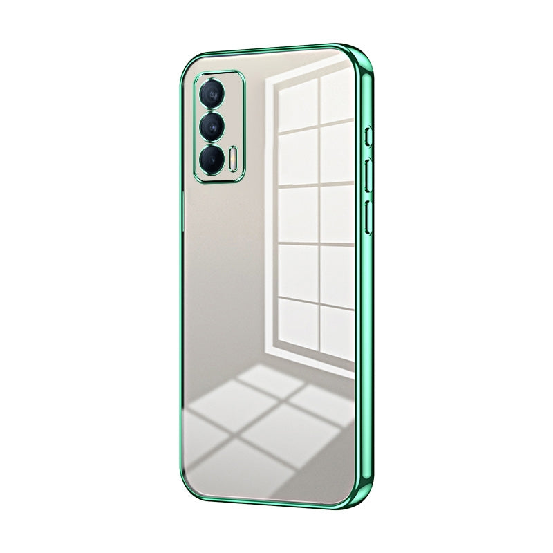 Realme V15 Case - Transparent Plating & Precision Hole Design for Luxury and Protection-buycases.co.uk
