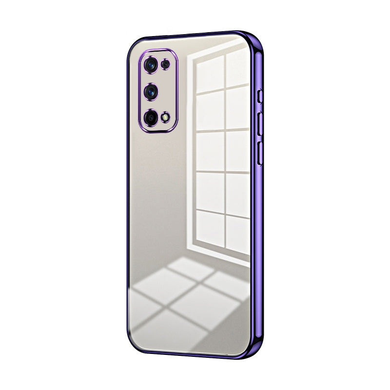 Realme X7 Pro Case - Transparent Plating & Precision Hole Design for Luxury and Protection-buycases.co.uk