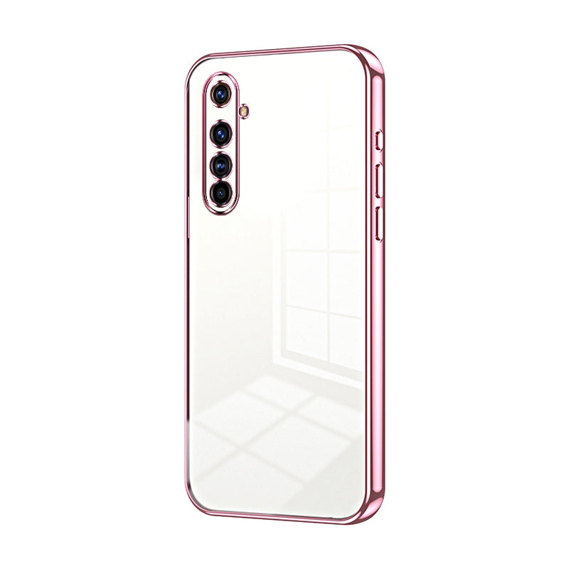Realme X50 Pro Case - Transparent Plating & Precision Hole Design for Luxury and Protection-buycases.co.uk