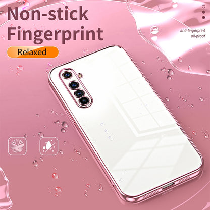 Realme X50 Pro Case - Transparent Plating & Precision Hole Design for Luxury and Protection-buycases.co.uk