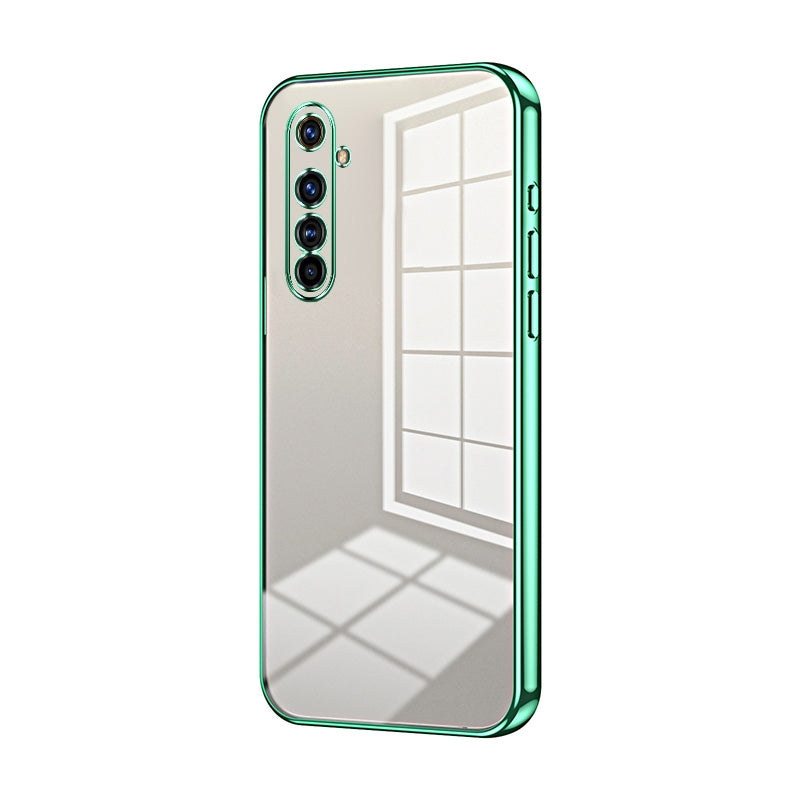 Realme X50 Pro Case - Transparent Plating & Precision Hole Design for Luxury and Protection-buycases.co.uk