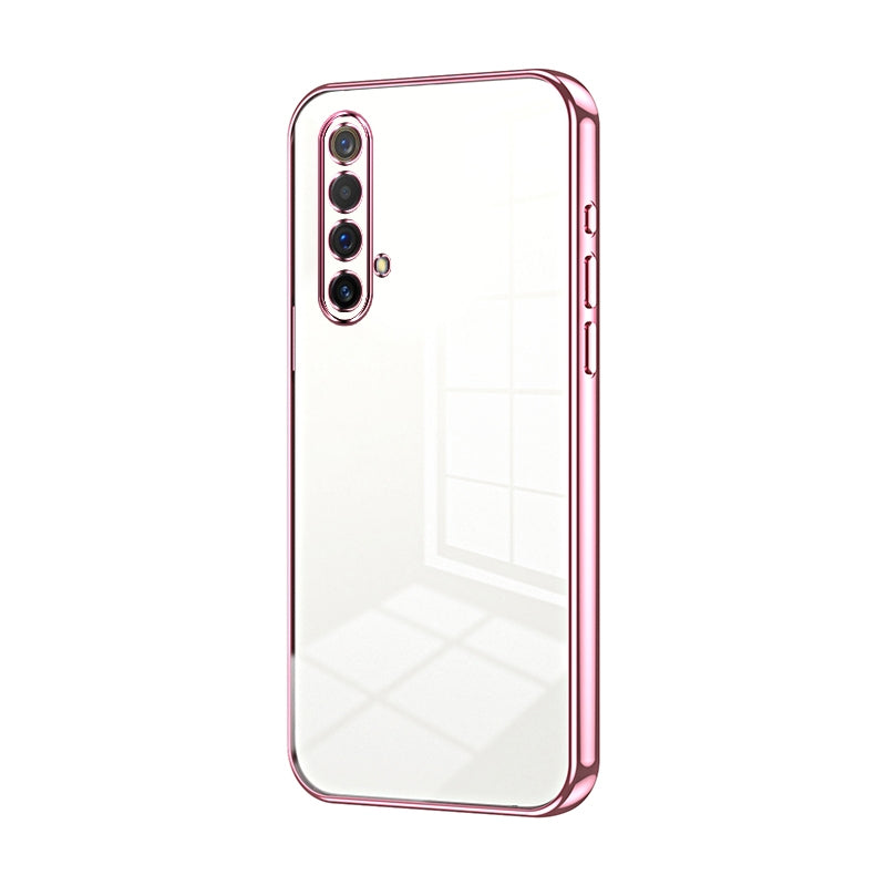 Realme X50 Case - Transparent Plating & Precision Hole Design for Luxury and Protection-buycases.co.uk