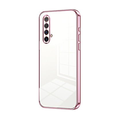 Realme X50m 5G Case - Transparent Plating & Precision Hole Design for Luxury and Protection-buycases.co.uk