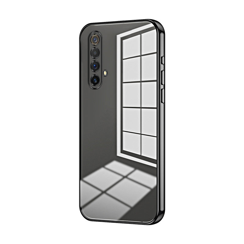 Realme X50m 5G Case - Transparent Plating & Precision Hole Design for Luxury and Protection-buycases.co.uk