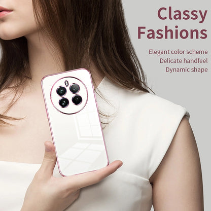 Realme 12 Pro Case - Transparent Plating & Precision Hole Design for Luxury and Protection-buycases.co.uk