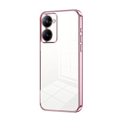 Realme V30t Case - Transparent Plating & Precision Hole Design for Luxury and Protection-buycases.co.uk