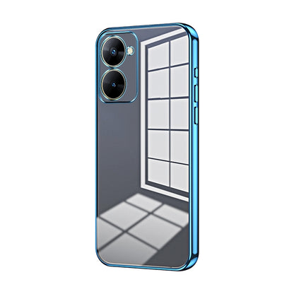 Realme V30t Case - Transparent Plating & Precision Hole Design for Luxury and Protection-buycases.co.uk