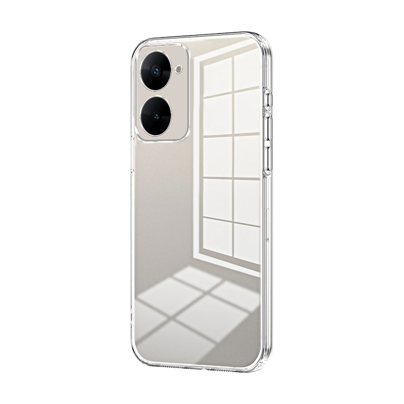 Realme V30t Case - Transparent Plating & Precision Hole Design for Luxury and Protection-buycases.co.uk