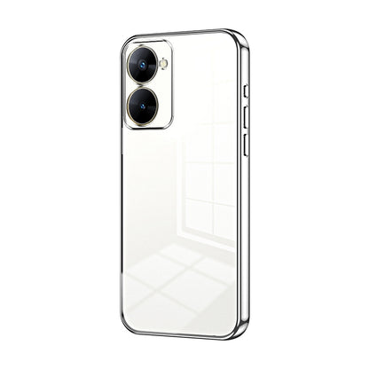 Realme V30t Case - Transparent Plating & Precision Hole Design for Luxury and Protection-buycases.co.uk