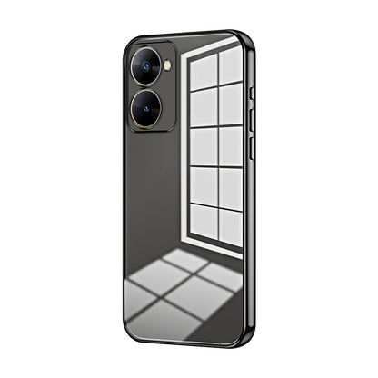 Realme V30t Case - Transparent Plating & Precision Hole Design for Luxury and Protection-buycases.co.uk