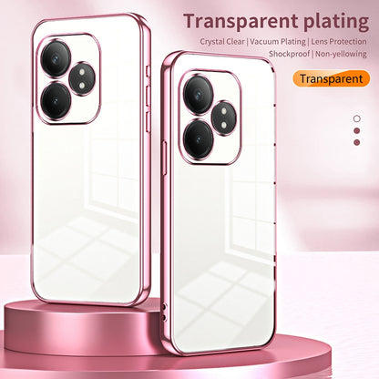 Realme GT Neo6 SE Case - Transparent Plating & Precision Hole Design for Luxury and Protection-buycases.co.uk
