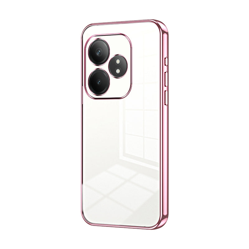 Realme GT Neo6 SE Case - Transparent Plating & Precision Hole Design for Luxury and Protection-buycases.co.uk