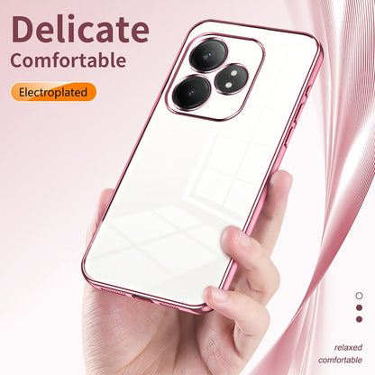 Realme GT Neo6 SE Case - Transparent Plating & Precision Hole Design for Luxury and Protection-buycases.co.uk