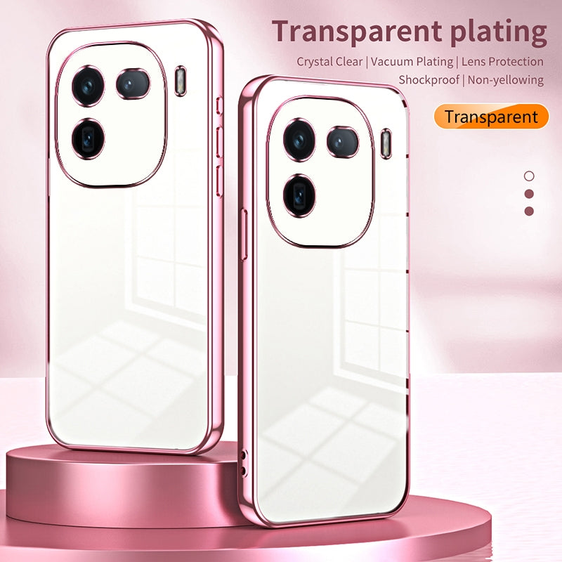 vivo iQOO 12 Pro Case - Transparent Plating & Precision Hole Design for Luxury and Protection-buycases.co.uk
