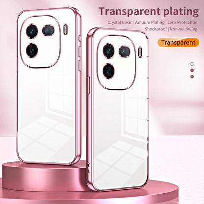 vivo iQOO 12 Pro Case - Transparent Plating & Precision Hole Design for Luxury and Protection-buycases.co.uk