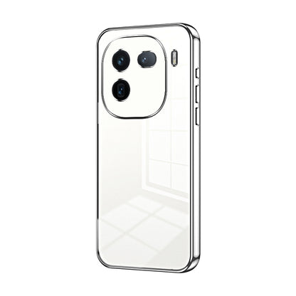 vivo iQOO 12 Case - Transparent Plating & Precision Hole Design for Luxury and Protection-buycases.co.uk