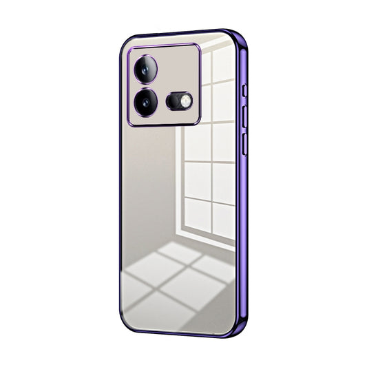 vivo iQOO Neo8 Pro Case - Transparent Plating & Precision Hole Design for Luxury and Protection-buycases.co.uk