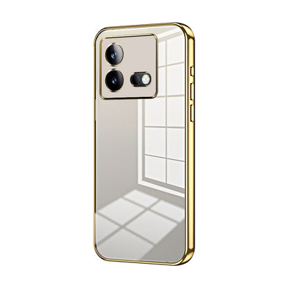 vivo iQOO Neo8 Case - Transparent Plating & Precision Hole Design for Luxury and Protection-buycases.co.uk