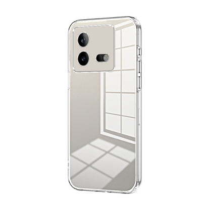 vivo iQOO Neo8 Case - Transparent Plating & Precision Hole Design for Luxury and Protection-buycases.co.uk