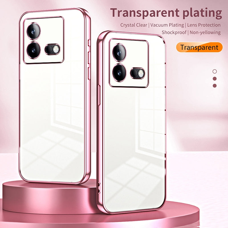 vivo iQOO Neo8 Pro Case - Transparent Plating & Precision Hole Design for Luxury and Protection-buycases.co.uk